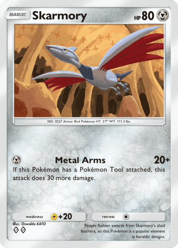 Skarmory Space-Time Smackdown (A2) Any (Space-Time Smackdown)