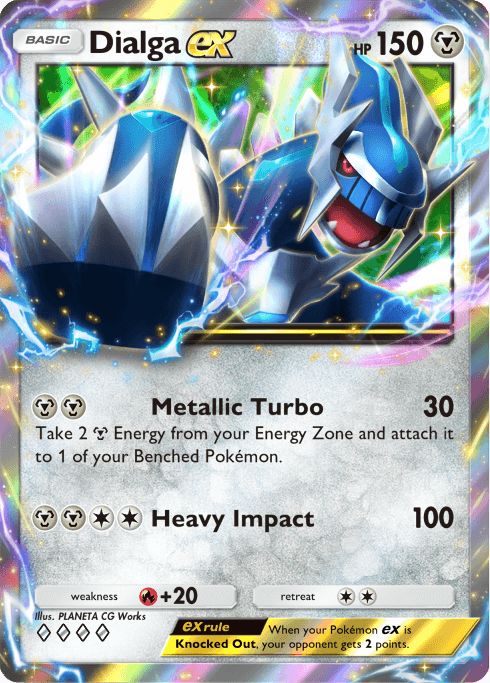 Dialga ex Space-Time Smackdown (A2) Dialga
