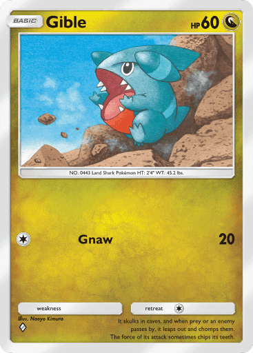 Gible Space-Time Smackdown (A2) Palkia