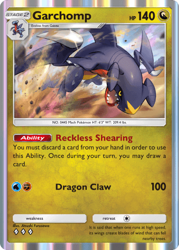 Garchomp Space-Time Smackdown (A2) Palkia