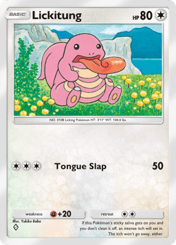 Lickitung Space-Time Smackdown (A2) Palkia