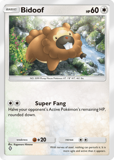 Bidoof Space-Time Smackdown (A2) Dialga