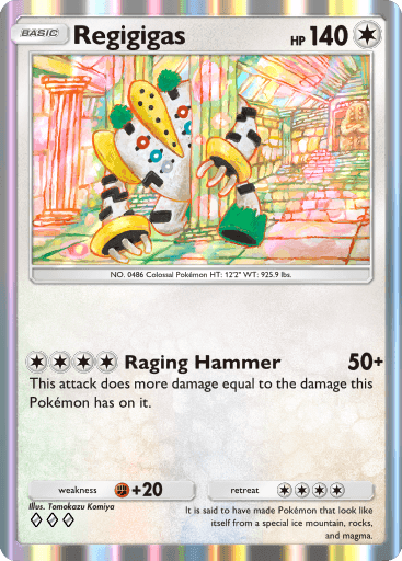 Regigigas Space-Time Smackdown (A2) Any (Space-Time Smackdown)