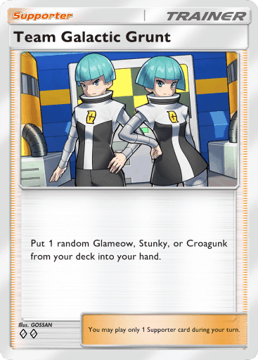 Team Galactic Grunt Space-Time Smackdown (A2) Dialga