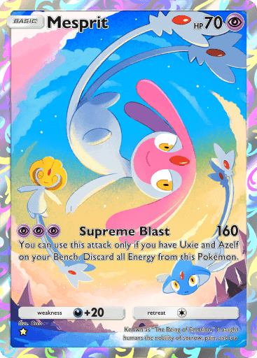 Mesprit Space-Time Smackdown (A2) Dialga