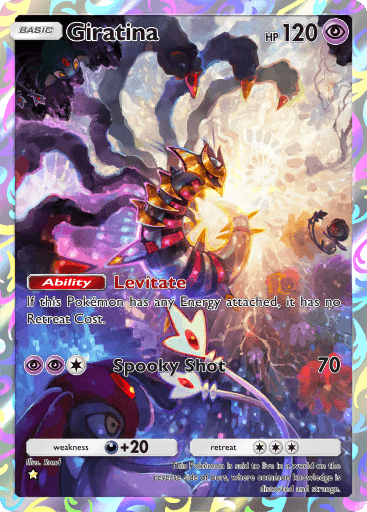 Giratina Space-Time Smackdown (A2) Palkia
