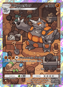 Rhyperior Space-Time Smackdown (A2) Palkia