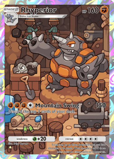 Rhyperior Space-Time Smackdown (A2) Palkia