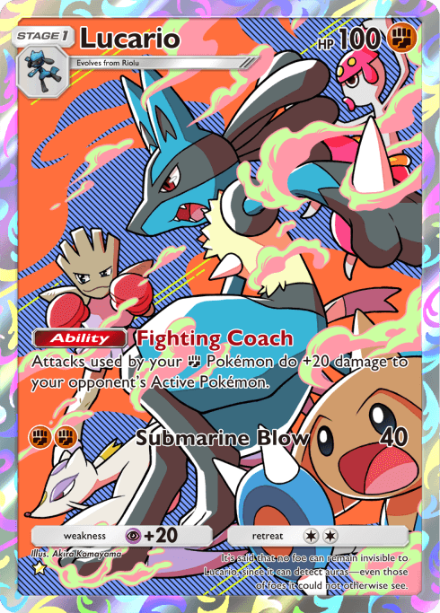 Lucario Space-Time Smackdown (A2) Dialga