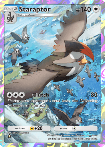 Staraptor Space-Time Smackdown (A2) Palkia