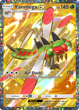 Yanmega ex Space-Time Smackdown (A2) Dialga
