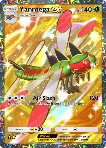 Yanmega ex Space-Time Smackdown (A2) Dialga