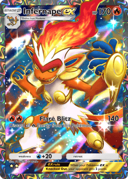 Infernape ex Space-Time Smackdown (A2) Palkia