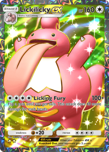 Lickilicky ex Space-Time Smackdown (A2) Palkia