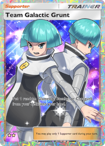 Team Galactic Grunt Space-Time Smackdown (A2) Dialga