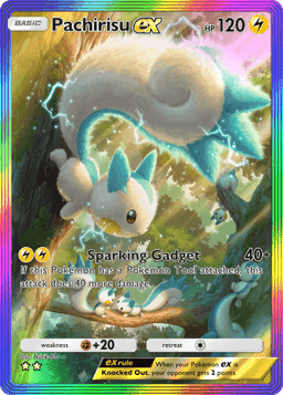 Pachirisu ex Space-Time Smackdown (A2) Dialga