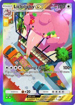 Lickilicky ex Space-Time Smackdown (A2) Palkia