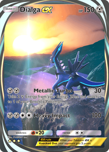 Dialga ex Space-Time Smackdown (A2) Dialga
