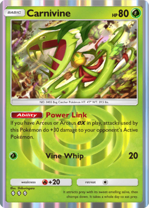 Carnivine Triumphant Light (A2a) Arceus
