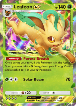 Leafeon ex Triumphant Light (A2a) Arceus