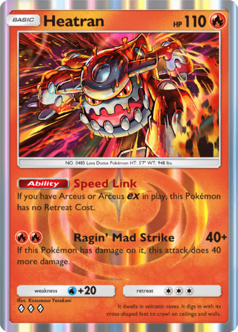 Heatran Triumphant Light (A2a) Arceus