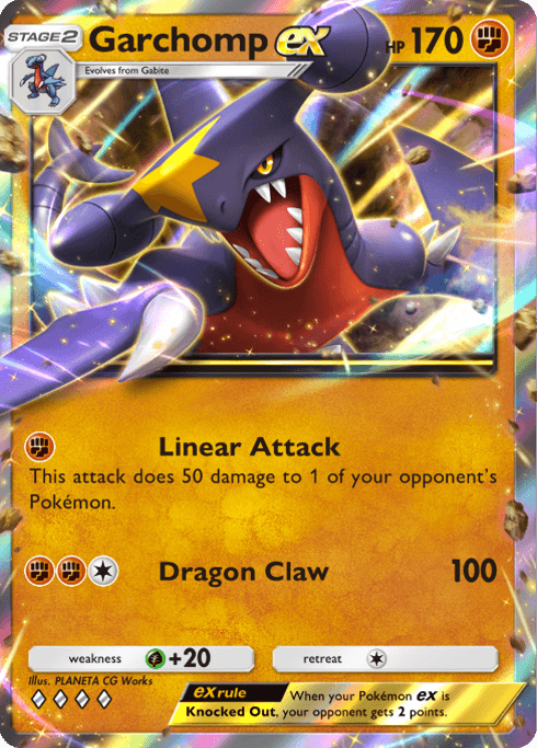 Garchomp ex Triumphant Light (A2a) Arceus
