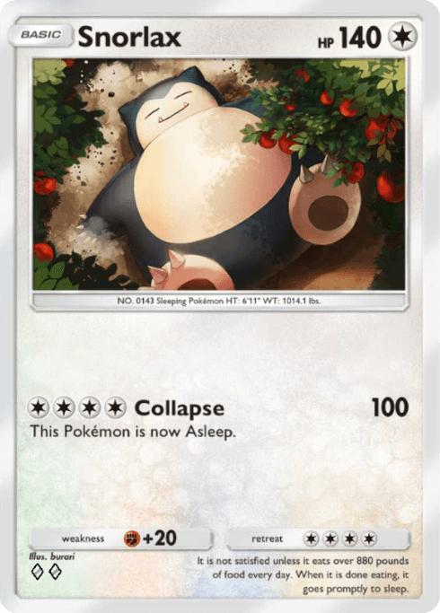 Snorlax Triumphant Light (A2a) Arceus