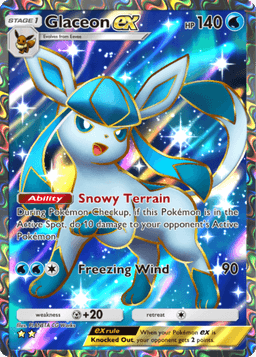 Glaceon ex Triumphant Light (A2a) Arceus