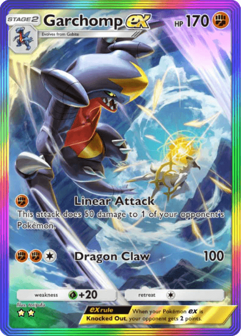 Garchomp ex Triumphant Light (A2a) Arceus
