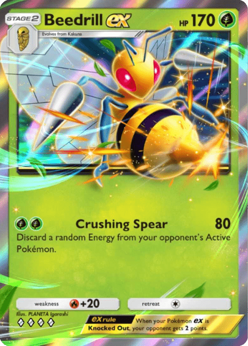 Beedrill ex Shining Revelry (A2b) Shiny Charizard