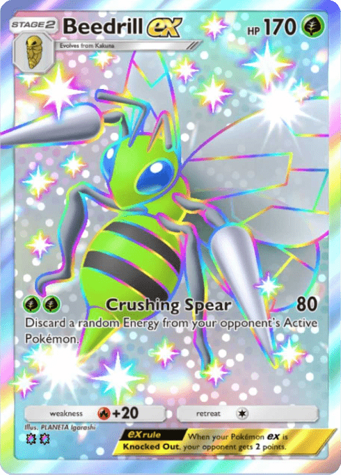 Beedrill ex Shining Revelry (A2b) Shiny Charizard
