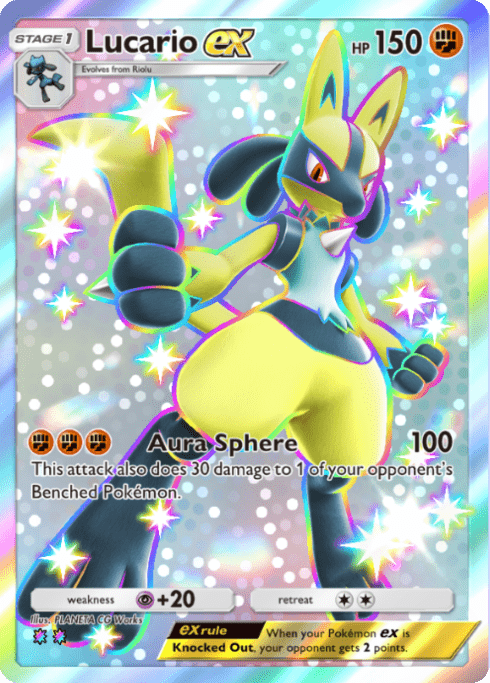 Lucario ex Shining Revelry (A2b) Shiny Charizard