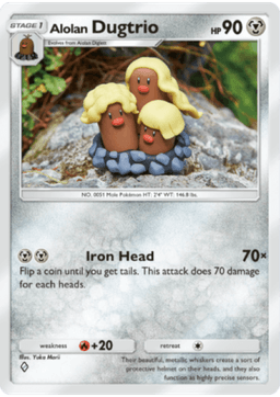 Alolan Dugtrio Celestial Guardians (A3) Any (Celestial Guardians)