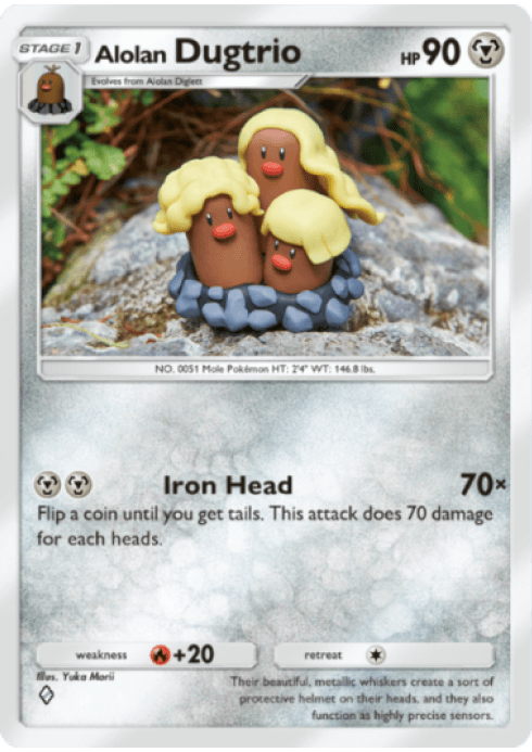 Alolan Dugtrio Celestial Guardians (A3) Any (Celestial Guardians)