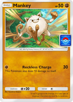 Mankey Promo Promo-A