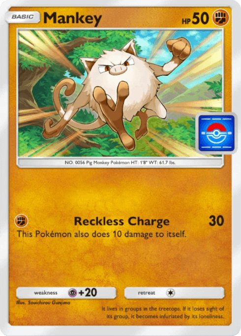 Mankey Promo Promo-A