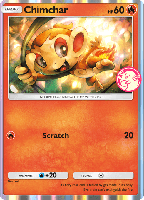 Chimchar Promo Promo-A