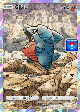 Gible Promo Promo-A