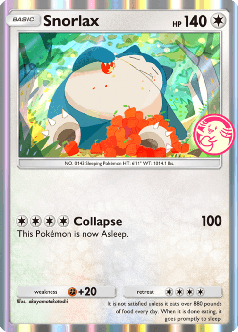 Snorlax Promo Promo-A