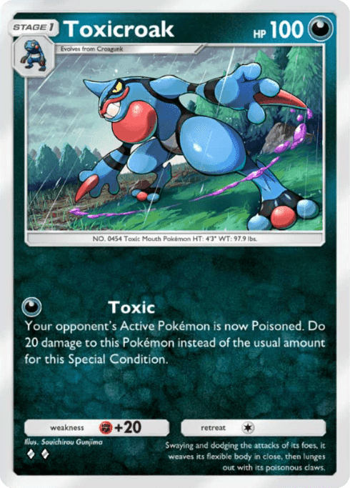 Toxicroak Triumphant Light (A2a) Arceus