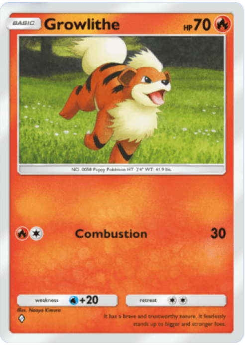 Growlithe Celestial Guardians (A3) Any (Celestial Guardians)