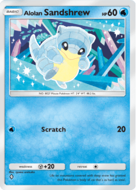 Alolan Sandshrew Celestial Guardians (A3) Any (Celestial Guardians)