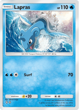 Lapras Celestial Guardians (A3) Any (Celestial Guardians)